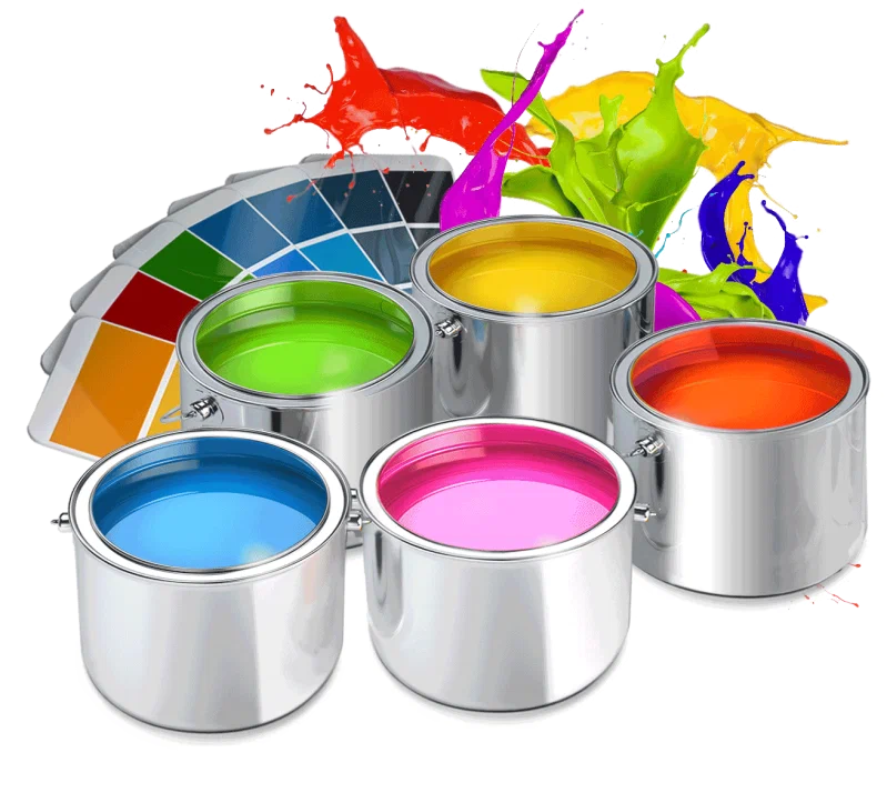 Колеровка промышленных красок